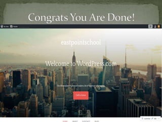 Blog Creation and Posting by Amaan Saifi