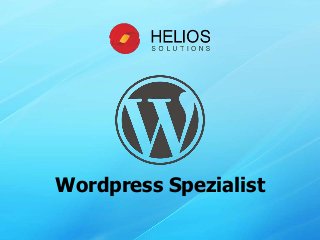 Wordpress Spezialist
 