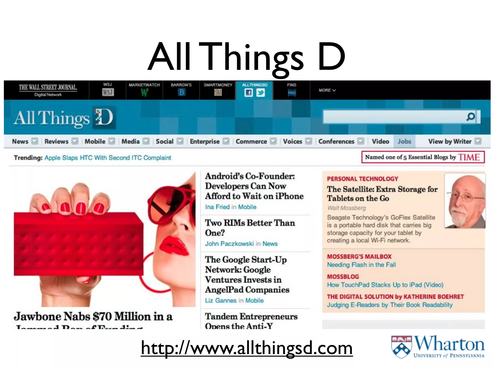All Things D




http://www.allthingsd.com
 