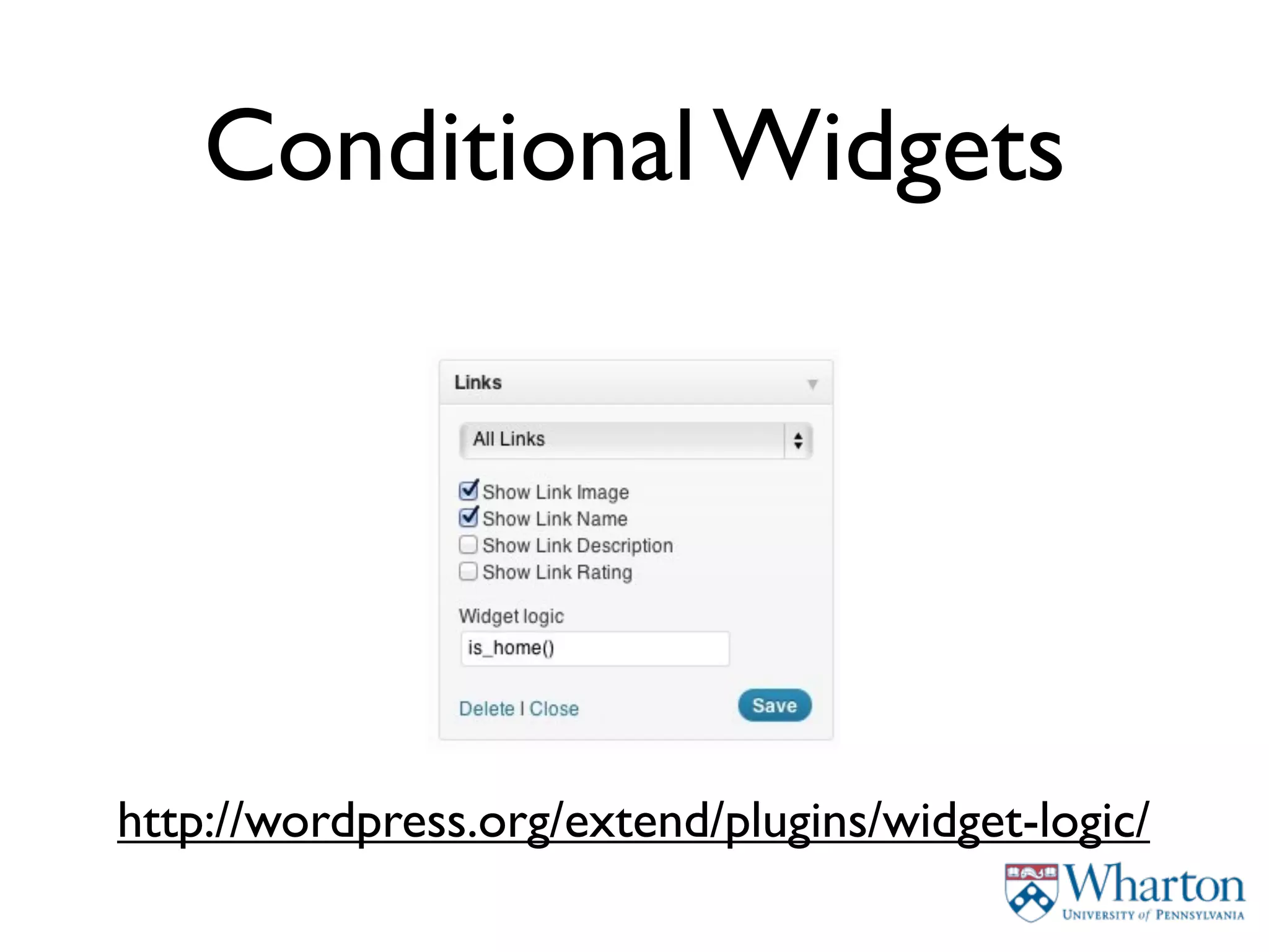 Conditional Widgets




http://wordpress.org/extend/plugins/widget-logic/
 