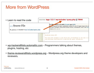 WordPress Theme Development Basics