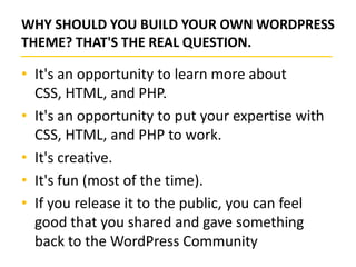 Wordpress theme development | PPTX