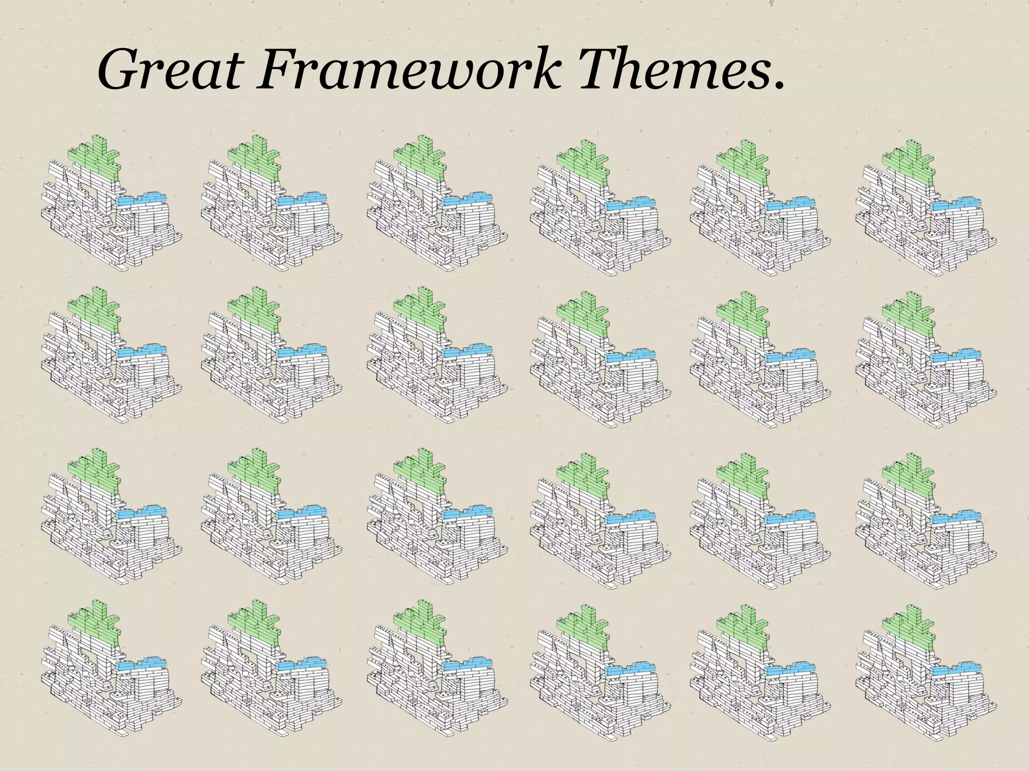 Great Framework Themes. 