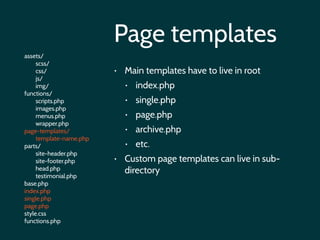 WordPress Theme Structure | PDF