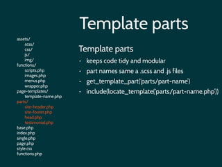 WordPress Theme Structure | PDF