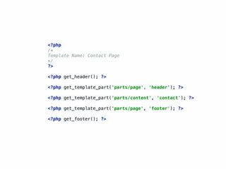 WordPress Theme Structure | PDF
