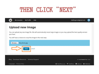 THEN CLICK“NEXT”
 