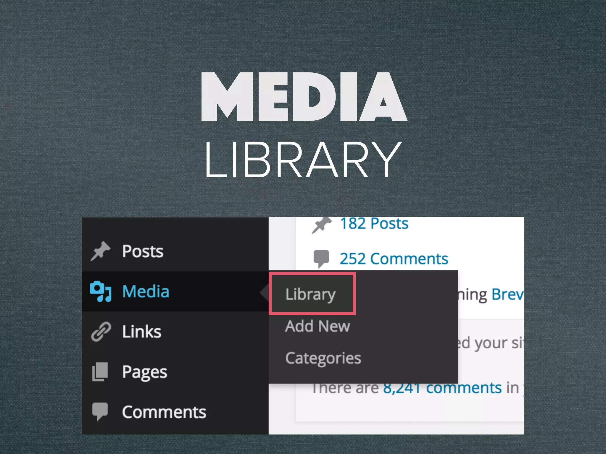 LIBRARY
MEDIA
 