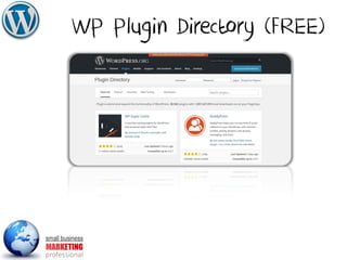 WP Plugin Directory (FREE)
 