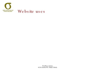 Website uses 