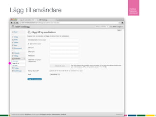 Lägg till användare
 