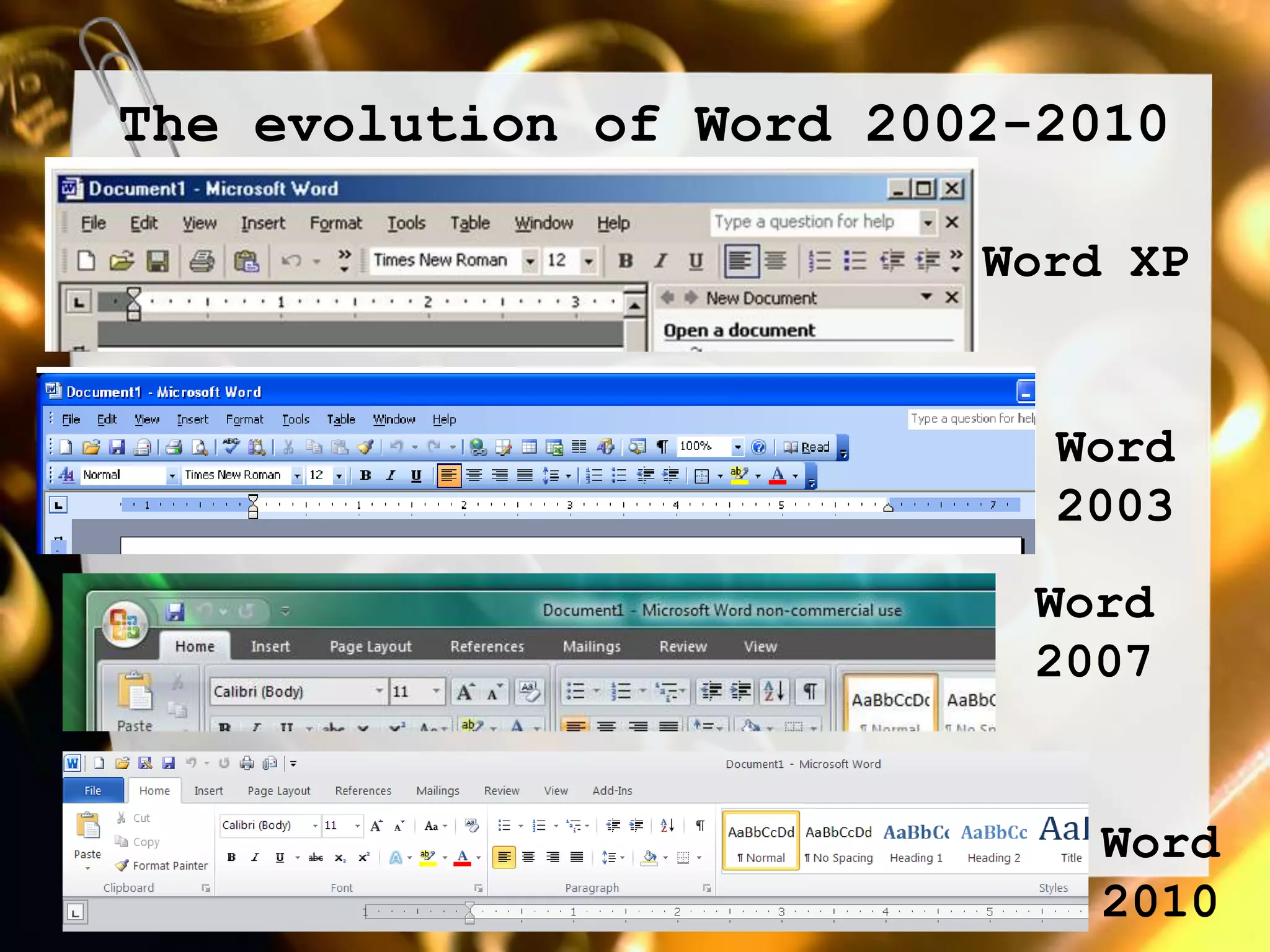History of Word ProcessorsSee also: