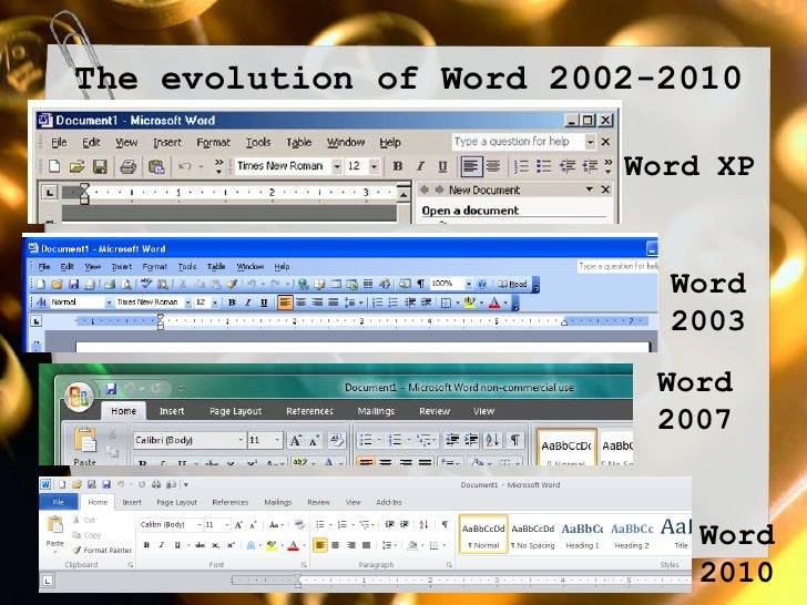 Word processing 2007