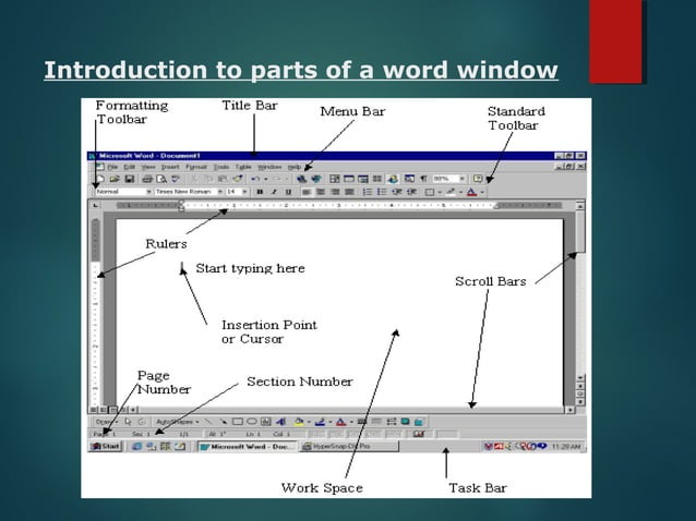 Word processing  PPT