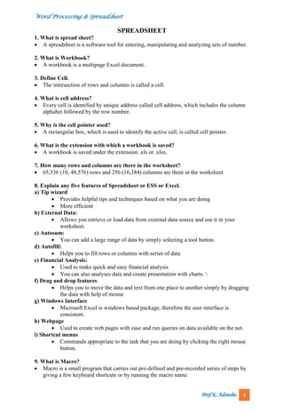 Word processing | PDF