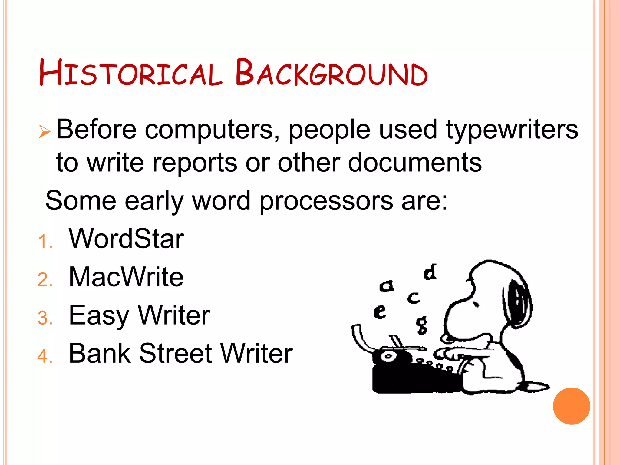 Word processing | PPTX