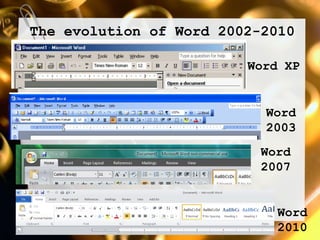 History of Word ProcessorsSee also: