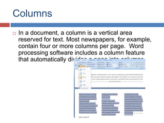 Word Processing Introduction | PPTX