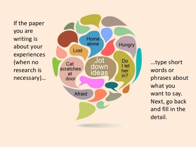 writing tips for the back