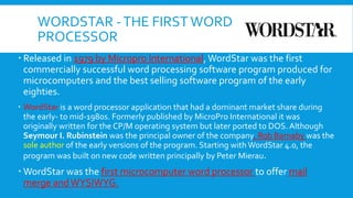 Word processor | PPTX