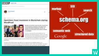 Blockchain & New Media: Building a Trusted Web with blockchain Timestamps