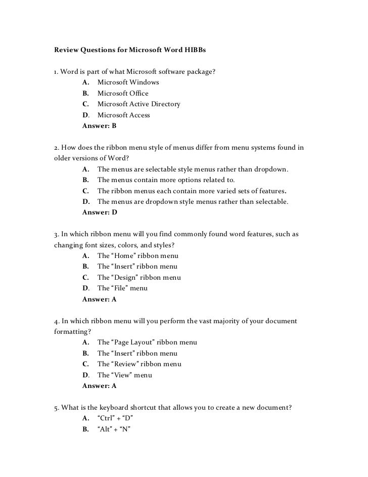learning the basics of microsoft word 2010 for microsoft windows asse microsoft word assessment