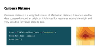 A Visual Exploration of Distance, Documents, and Distributions | PDF