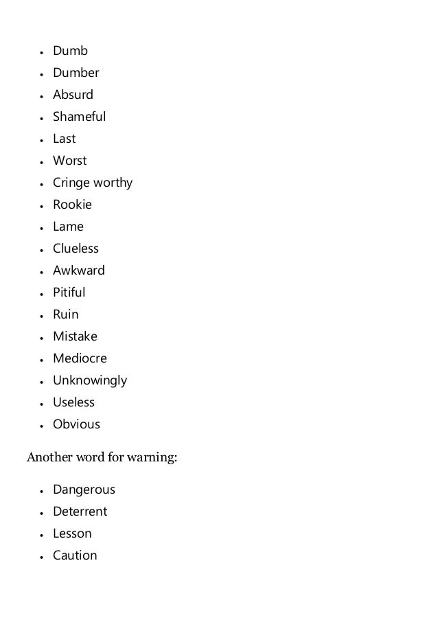 words are powerful the future of your business depends on them by go another word for warning