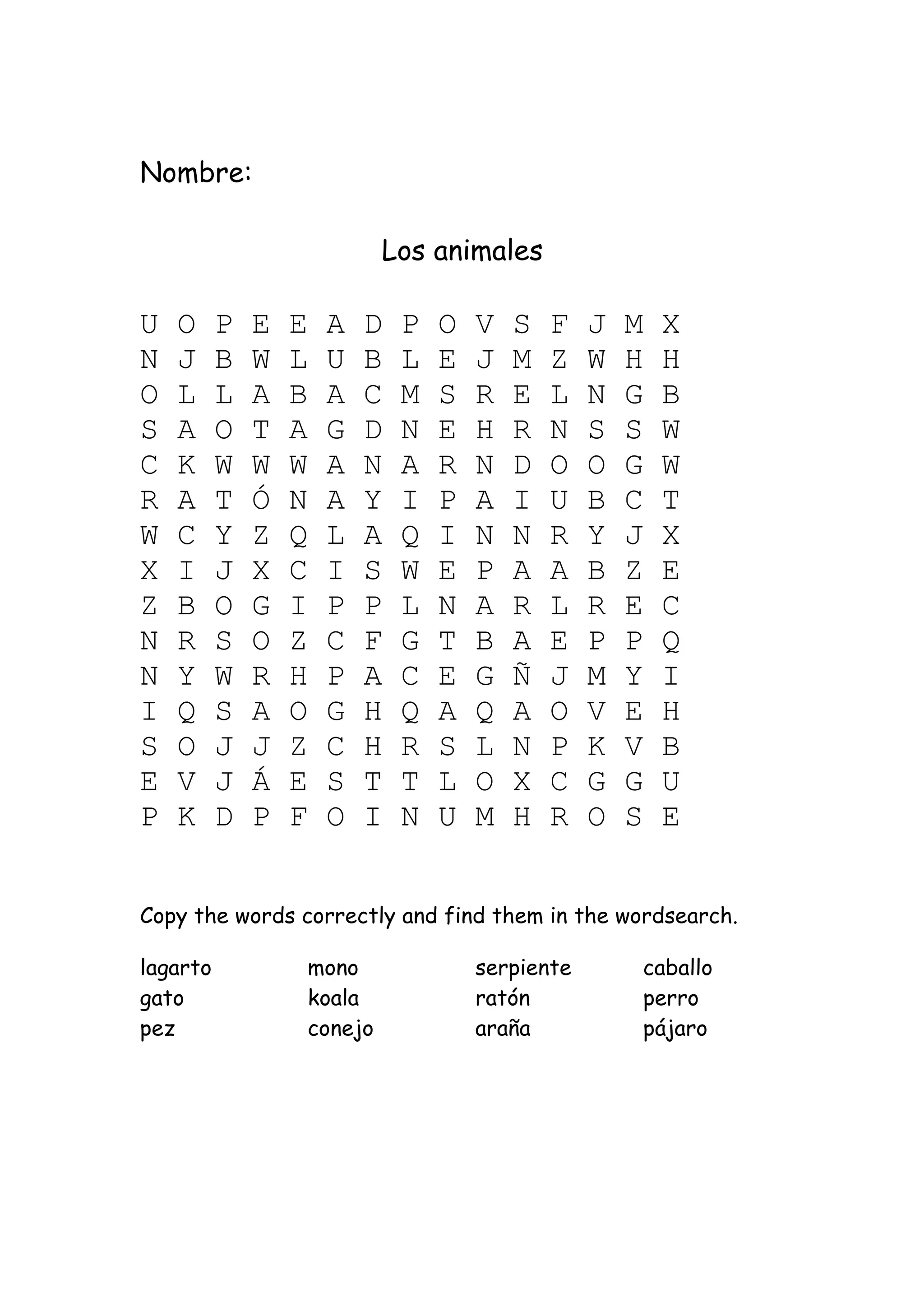 Wordsearch Animals DOC wordsearch-animals-doc