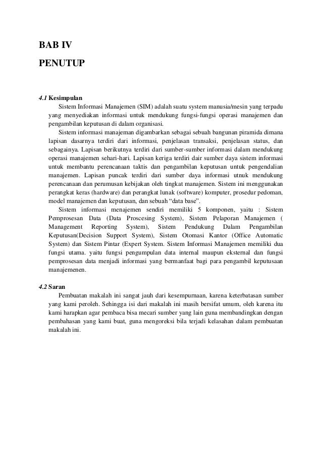 Tugas Kuliah Sistem Informasi Manajemen