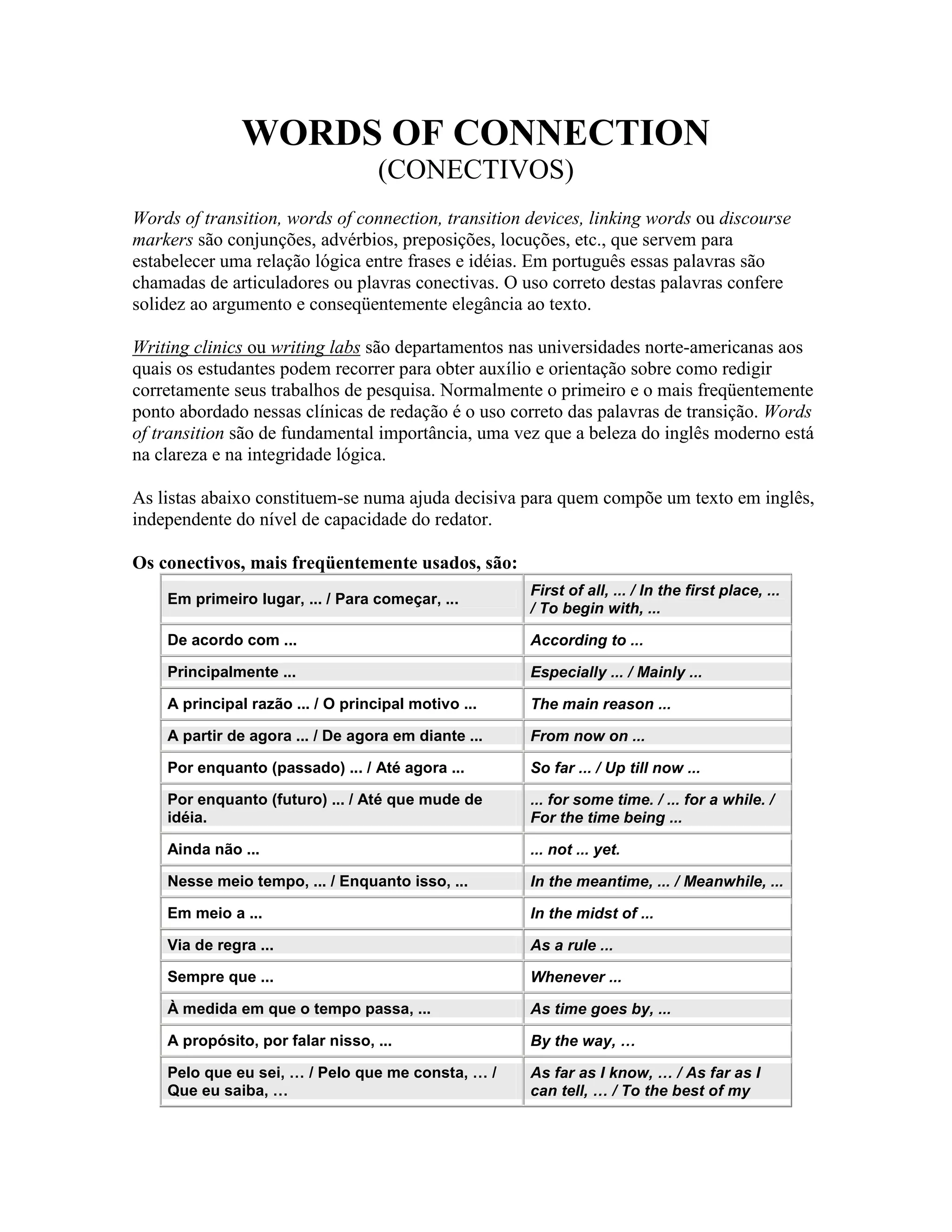 Words of connection | PDF