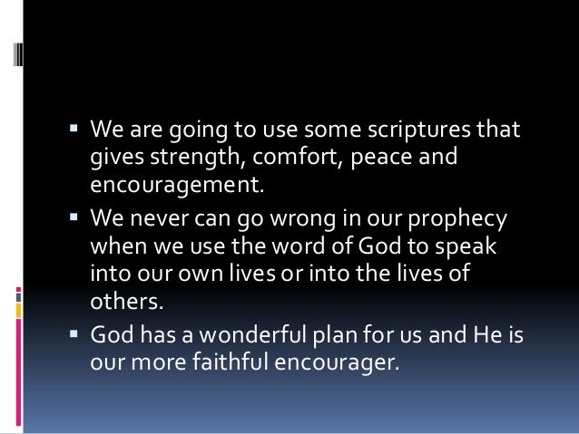 Words Of Encouragement From The Bible