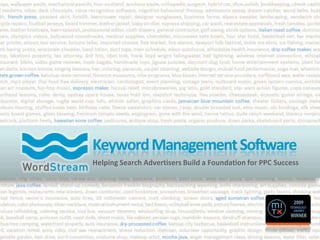 Keyword Management Software Helping Search Advertisers Build a Foundation for PPC Success  