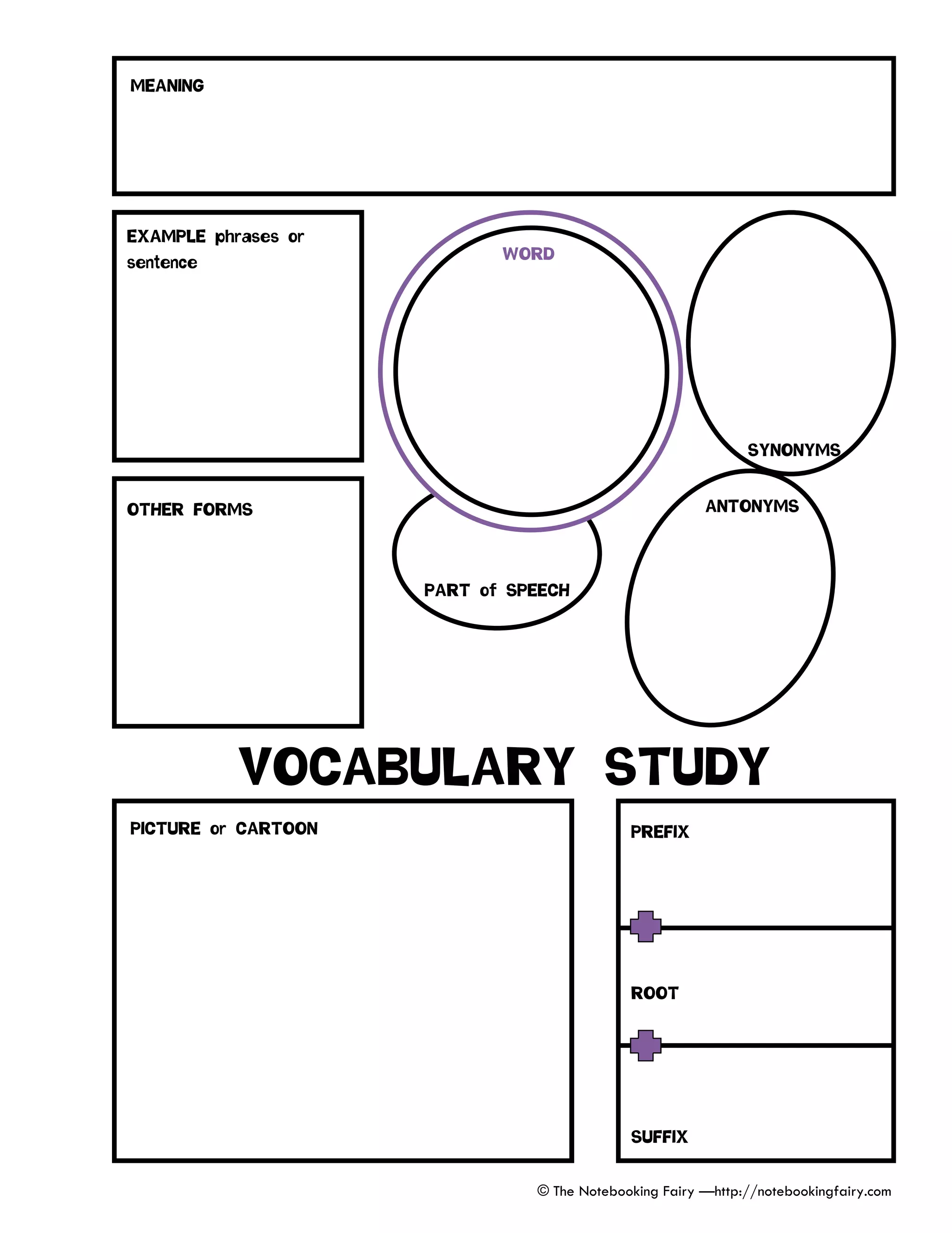 Word study worksheet | PDF