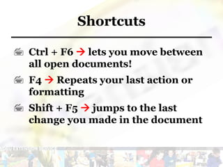 MS Word tips and tricks | PPTX