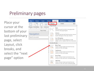 Tips and tricks for MS Word for formatting documents | PPTX