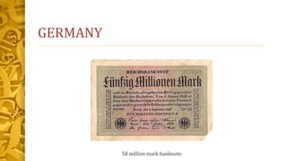 GERMANY
50 million mark banknote
 