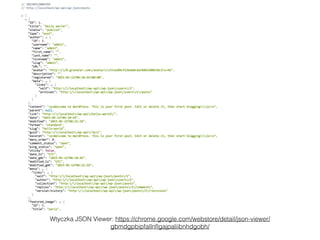 Wtyczka JSON Viewer: https://chrome.google.com/webstore/detail/json-viewer/
gbmdgpbipfallnﬂgajpaliibnhdgobh/
 