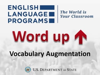 Vocabulary Augmentation
 