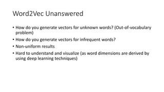 Vector Word Program Word vectors | PPTX