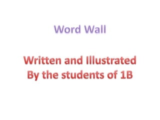Word wall