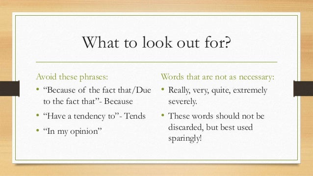 wordy characterized