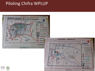 Woreda participatory land use planning, Ethiopia 