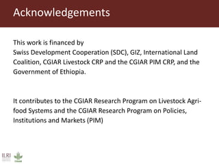 Woreda participatory land use planning, Ethiopia 