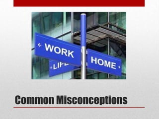 Common Misconceptions
 
