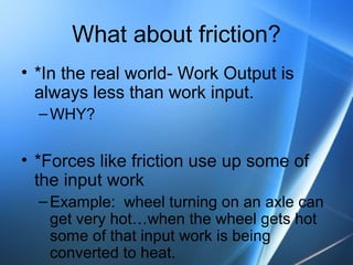Work Input Science