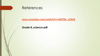 References
www.youtube.com/watch?v=ntD7Dk_yObQ
Grade 8_science pdf