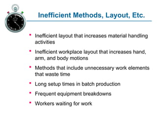 WORK elements industrial engineeing concept | PPTX