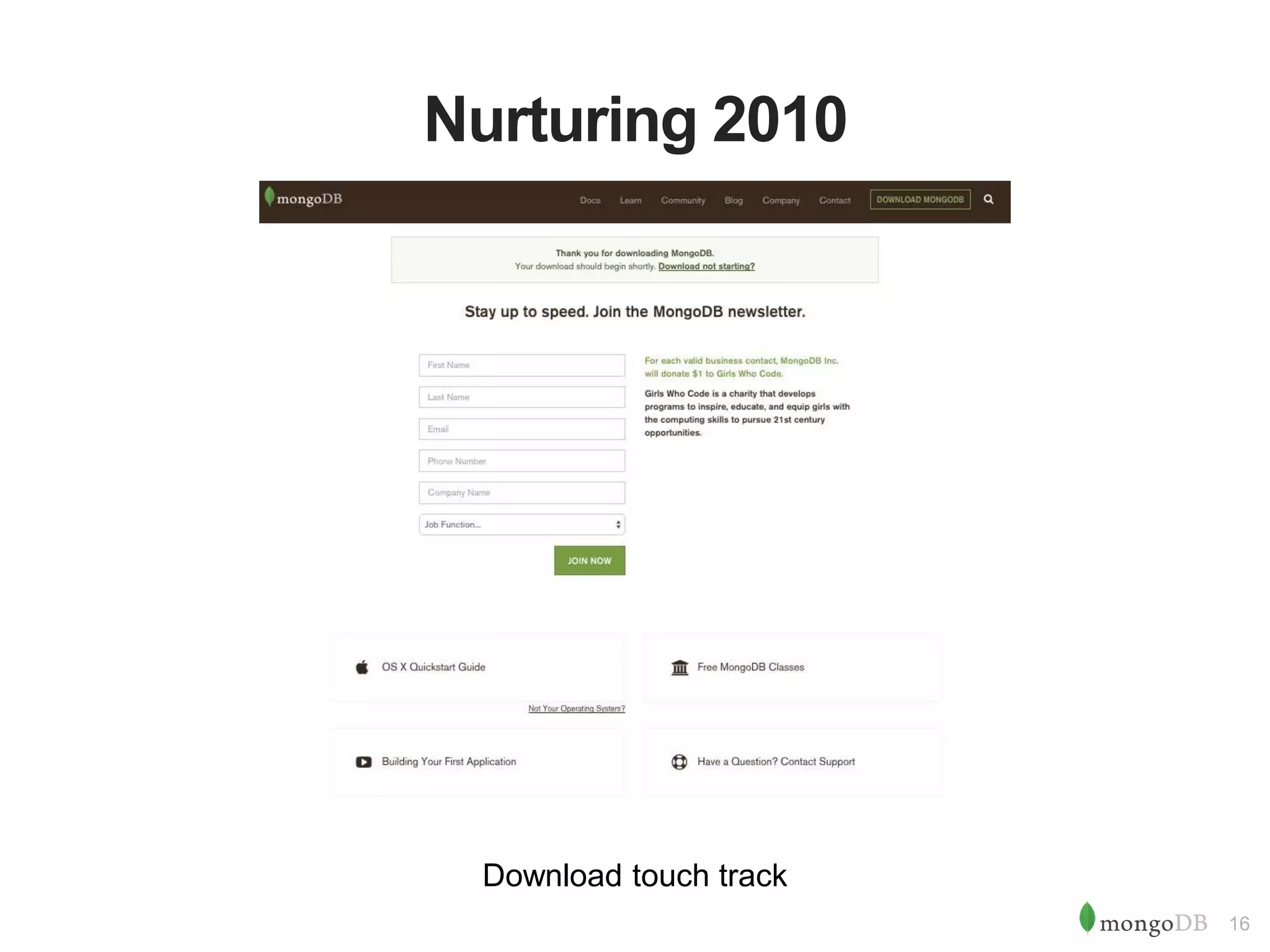 16
Nurturing 2010
Download touch track