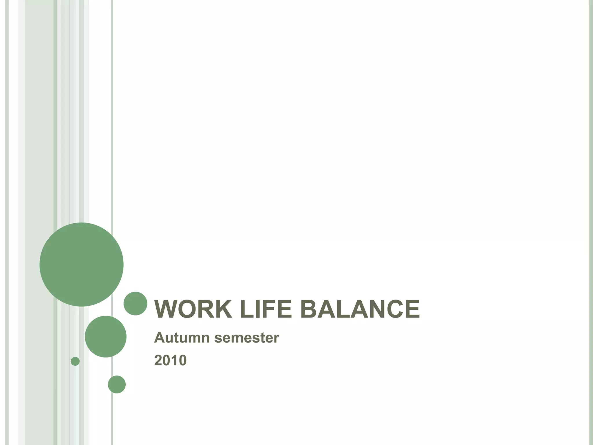 Work life-balance | PPT